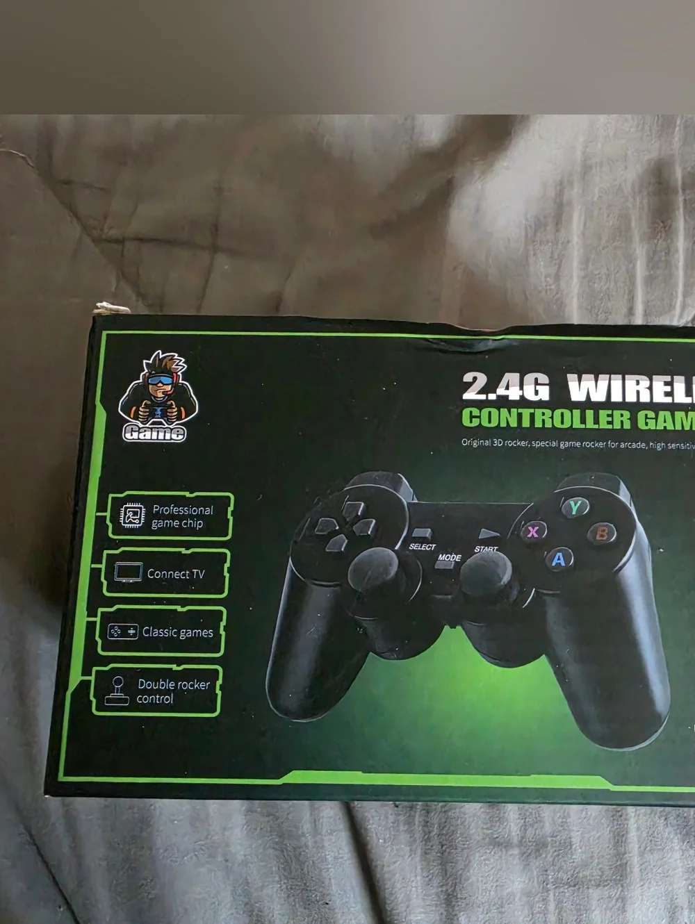 2.4G Wireless HDMI Game Stick with Black Wireless Controller